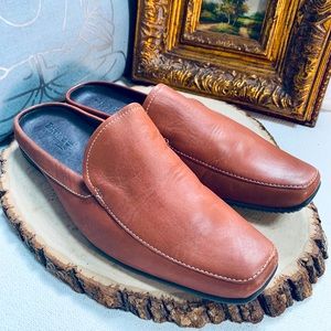 TIMBERLAND Leather Driving Slides Shoes Comfort 9M
